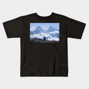 Monte Rosa, Zermatt, Valais, Switzerland, Europe Kids T-Shirt